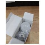 DALUXshop Amber Sleep Light Bulbs, Blue Light Blocking, A19 9W(60 Watt Equivalent) Dim Light Bulbs for Lamp, 1800K Warm Light Bulb, E26 for Healthy Sleep Bedroom Kids Room, 4.30X2.35X2.35 Inch, 2 Pack