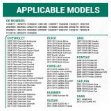 TPMS Sensor,GM 315Mhz Tire Pressure Monitoring Sensor Compatible for Chevy Silverado GMC Cadillac Buick Pontiac Saturn Hummber Saab Replacenumber13598771 13598772 13586335 13581558 4 Pack