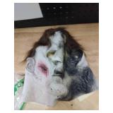 Pawirose Michael Myers Mask,Halloween Horror Masquerade Mask for Men Adullts,Horror Movie Michael MyersCostume Accessory for Cosplay (green)