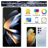 Incell For Samsung Galaxy S21 Ultra 5G LCD Screen Replacement For Samsung S21 Ultra 5G Display for SM-G998U SM-G998bDS Ddigitizer Replacement Touch Screen Repair Part With Frame(Black)