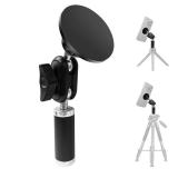 Phone Tripod Mount for MagSafe, Magnetic Tripods Phone Mount Adapter with 14 Screw, iPhone Tripod Mounts Adapter Free Adjustment Joints Smartphone Holder for iPhone 1615141312 Series