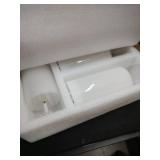 LEDHOLYT Rechargeable Flameless Candle, Flashing LED Pillar Real Wax Candle with Remote Control and Timer, Teardrop Wick, Clear Glass Electronic Candles, 1 Set of 5