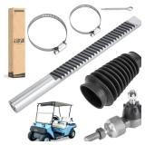 10L0L Golf Cart Steering Rack and Rod Kit Compatible with EZGO Marathon 1971-1994 Models, Ball Joint and Boot Cover, OEMnumber15407-G1
