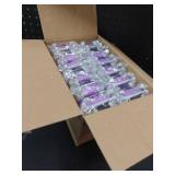 Juexica 12 Pack Mini Suitcase Party Favor, Purple Cute Miniature Plastic Box Luggage Empty Candy False Eyelashes Travel Suitcase Gifts, Purple Theme Party Favors for Women Princess Birthday Supplies