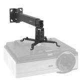 VIVO Universal Adjustable Wall Ceiling Projector Mount Bracket, Extendable Length Projection, Black, MOUNT-VP06B