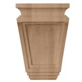 Ekena Millwork COR06X04X09ARRW Arts and Crafts Wood Corbels, 6\W x 4\inD x 9\inH, Rubberwoodin