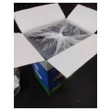 Dealusy 50 Pack (100-Piece) 28 oz Meal Prep Containers Reusable with Lids 2-Compartment, Sturdy Leakproof Food Safe, Microwave Freezer Dishwasher Safe, To Go Take Out Plastic Food Storage, Black