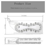 Heating Element Kit for Maytag (Bravos) Dryer MEDB765FW0, MEDB765FC0, MEDB835DW4, MEDB835DC4, MEDB855DC4, MED5630HW1, MEDX500XW0, MEDX700XW0 Heating Component Repair Replacement