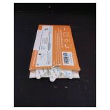 ZONGOOL 12 PCS Rug Tape, Reusable Washable Grippers for Rugs, Double Sided Non-Slip Rug Pads for Hardwood Floors, Rug Stoppers to Prevent Sliding, White