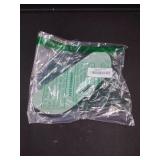 Gloppie Travel Makeup Brush Holder - Small Makeup Bag Compact Cosmetic Bag, Portable Cosmetic Pouch for Organizing Brushes On-the-go, Mint Blossom Green