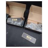 NCSEN 2 Pack Matte Black Door Knobs,Interior Door Knob with Lock,Coastal Style Door knob for Privacy and Bedroom (Bath or Privacy)