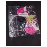 Mado Sparkly Pink Mouse Ears Headband, Birthday Princess Dress up Accessory for Girls and Women (PRINCESS PINK)
