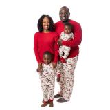 Burtfts Bees Baby Family Matching Holiday Pajamas - Organic Cotton PJs for Infants, Toddlers, Kids, Men, and Women