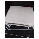 VZCPYTPM 2 Packs Hanging File Folder Frame,Heavy Duty Steel Hanging File Organizer,File Cabinet Rails,Adjustable 11 to 17.4 Inches,Mountable