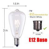 Konictom 10Ft Outdoor String Lights,Black Edison String Lights with 11 Clear Edison Bulbs (1 Spare) UL Listed,Hanging Lights for Outside Patio Wedding Garden Porch Backyard Party Deck Yard