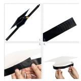 JXITON 36pcs Paper Graduation Cap Crown Adjustable Graduation Paper Hats Topper Headbands for 2025 Graduation Grad Party