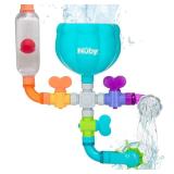 Nuby Wacky Waterworks Pipes Bath Toy - Baby Bathtub Toy with Interactive Features for Cognitive Development