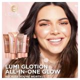 LftOreal Paris Makeup True Match Lumi Glotion, Natural Glow Enhancer, Illuminator Highlighter, Bronzing Drops For a Sun-Kissed Glow, 903 Medium