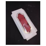 3 Rolls Terracotta Handmade Fringe Fabric Chiffon Silk Ribbon 1.5\ x 7Yd Ribbons Set for Wedding Invitations, Bridal Bouquets, Gifts Wrapping, DIY Craftsin