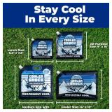 Cooler Shock Reusable Ice Packs for Coolers - 5 Ice Packs for Lunch Bags - Long-Lasting Cold Freezer Packs for Lunch Boxes - Cooler Accessories for School, Beach and Fishing - Camping Gifts