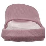 WHITIN Shower Slippers for Women Non Slip Cushioned Slides Size 9 10 Quick Drying Female Floor Outdoor Indoor Fashionable Lightweight Blush 40-41