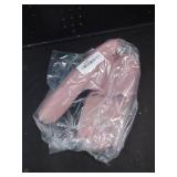 WHITIN Shower Slippers for Women Non Slip Cushioned Slides Size 9 10 Quick Drying Female Floor Outdoor Indoor Fashionable Lightweight Blush 40-41