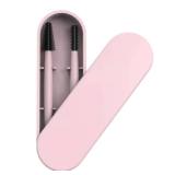 HEALLILY Silicone Makeup Brush Set for Eyebrow and Eyelash Grooming with Portable Eyelash Comb and Brow Brush for Precise Eye Makeup Application