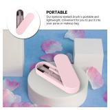 HEALLILY Silicone Makeup Brush Set for Eyebrow and Eyelash Grooming with Portable Eyelash Comb and Brow Brush for Precise Eye Makeup Application