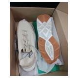 Menfts Orthopedic Slip-On Loafers Walking Shoes: Lightweight Casual High Arch Cushion Thick Sole Tennis Shoes, Adjustable Fit Supportive Orthotic Sport Sneakers for Plantar Fasciitis Beige Size 11.5 u