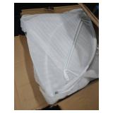 Nature Smile Non Slip PVC Coating Sweater Hangers,Dress Suit Coat Hangers,Wide Shoulder Bump Free Golf T Shirts Clothes Hangers (White Color 10 Pack)