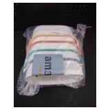 AVLA 4 Pack Portable Shower Caddy Basket, Plastic Storage Baskets with Handles, Drainage Toiletry Organizer Bin, Dorm Shower Tote Bag for Bathroom, Kitchen, Closet, Bedroom, College, Gym, Camp