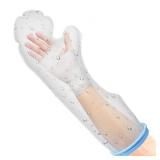 Waterproof Cast Cover Arm Kids, Teen Short Arm Cast Protector for Shower, Shower Sleeve for Arm Cast Bag, Arm Cover for Showering After Surgery Comfortable Watertight Seal Reusable