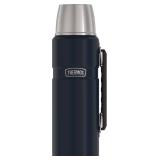 THERMOS Stainless King Vacuum-Insulated Beverage Bottle, 40 Ounce, Midnight Blue
