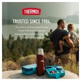 THERMOS Stainless King Vacuum-Insulated Beverage Bottle, 40 Ounce, Midnight Blue