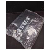 EASYA Large Insulated Lunch Bag for Work, Womenfts Nylon Thermal Lunch Box, Leakproof Cooler Tote Bag with Storage Pocket (Black)