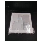 Voircoloria Baby Boxes with Letters, 4 Transparent Balloon for Gender Reveal Birthday Wedding Baby Shower Decorations (White)