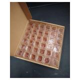 36 Pcs Square Chair Leg Floor Protectors, Felt Furniture Pads for Hardwood Floors, Chair Leg Protectors for Hardwood Floors, Floor Protectors for Chairs, No Scratches and Reduce Noise - Large Size