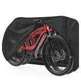 Zettum Bike Cover for 2 Bikes - 600D Bike Covers Outdoor Storage Waterproof and Heavy Duty, Bicycle Cover for 2 eBike, Mountain Bike, Road Bike, Hybrid Bike, Beach Cruiser Bike, Scooter and More