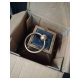 18ftft Glass Solar Lantern Outdoor Waterproof, Large Hanging Solar Lanterns with Flickering Flame Lights, Metal Outdoor Lantern Decorative for Patio Garden Backyard Tabletop Mothers Day Gifts Mom