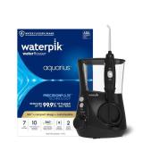 Waterpik Aquarius Water Flosser For Teeth Cleaning, Gums, Braces, Dental Care, Electric Power With 10 Settings, 7 Tips For Multiple Users And Needs, ADA Accepted, Black WP-662, Packaging May Vary