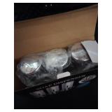 Shower Soap Dispenser, Shampoo Dispenser for Shower 3 * 500ml Chamber No Drill Shampoo Conditioner Body Wash Dispenser Wall Mounted, Refillable Shower Dispensers Large Capacity(Clear 3 Chamber)