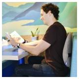 C CUSHION LAB Extra Dense Lumbar Pillow - Patented Ergonomic Multi-Region Firm Back Support for Lower Back Pain Relief - Lumbar Support Cushion with Strap for Office Chair, Car, Sofa, Plane - Grey