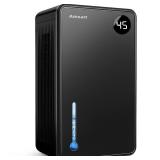 Dehumidifier with Drain Hose, Water Tank, Timer Setting Dehumidifier for Home Basement