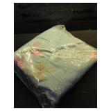 Zusbest Floral Duvet Cover Queen 100percent Cotton Coquette Cottage Core Bedding Shabby -Chic Comforter Cover with Zipper, Soft Skin-Friendly Breathable, Blue Pink Rose Flower Print, 3 Pcs