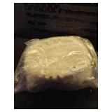 YMXYJM Large Decorative Bowl, Modern Handicraft Bowls for Home Decor, Decorative Fruit Bowl for Kitchen Counter, Ruffle Decor, Stylish Key Bowl for Entry Table, Artificial Stone Beige