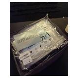 Litanika Light Grey Comforter California King Size, 3 Pieces Cal King Lightweight Solid Bedding Comforter Set, All Season Fluffy Bed Set (104x96In Comforter and 2 Pillowcases)