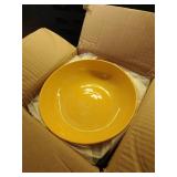 MIYOPESI 8-inch Melamine Pasta Bowls Set of 6