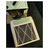 CoFashion Nail Dust Collector for Acrylic Nails Vacuum Machine, 80W Adjustable Vacuum, Electric Nails Filter for Manicure Nail Fan Dust Collector