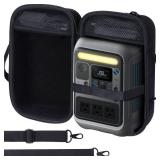 Lebakort Hard Case Compatible with Anker SOLIX C300 Portable Power Station Outdoor 288Wh LiFePO4 Battery 300W (600W Surge) Solar Generator
