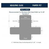 Brilliant Sunshine Peach and Olive Flowers Patchwork Quilted Recliner Slipcover, 26\ Seat Width, Slip Resistant Furniture Protector, 2\in Strap, Washable Reclining Chair Cover for Kids, Dogs,Peach Oli